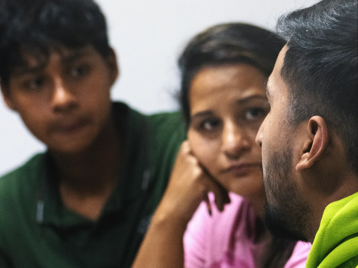 Atletas y familia en una sesión de diagnóstico con ASA